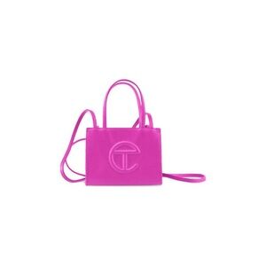 Telfar Small Shopping Bag 'Azelea'.   Pink